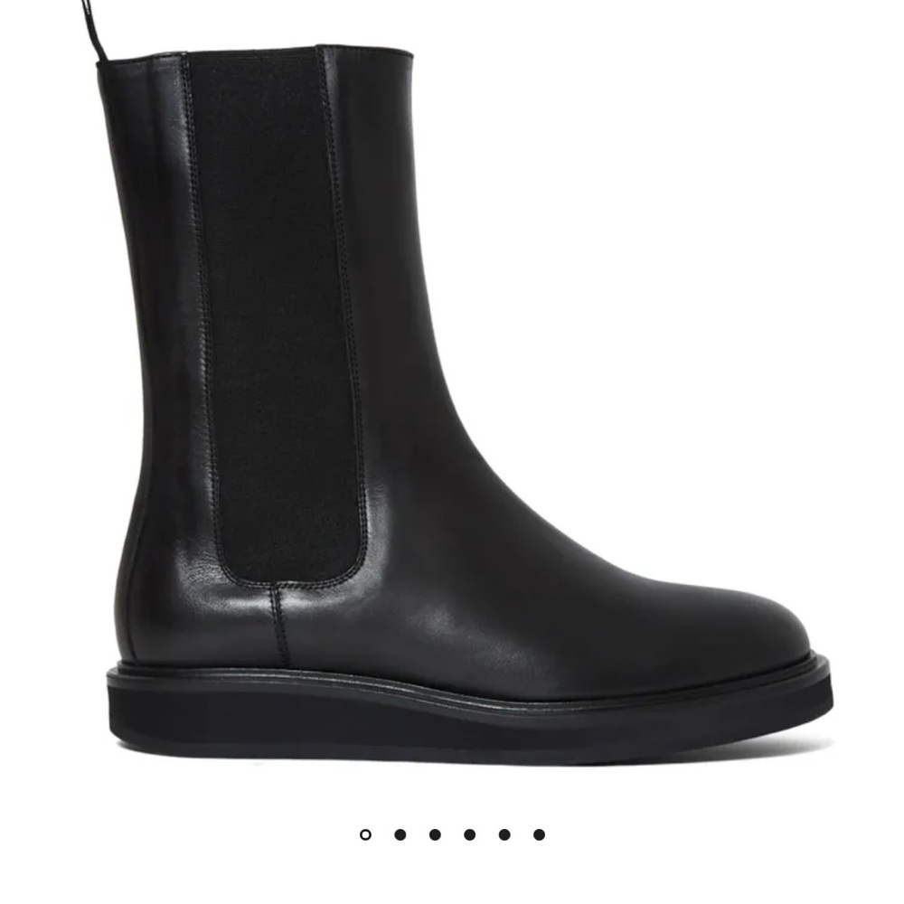 Legres black leather high Chelsea boot - Picture 10 of 13